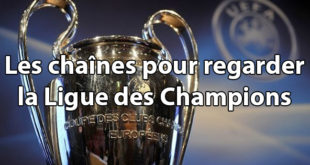 Chaines Ligue des Champions