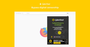 Extension VPN Firefox CyberGhost