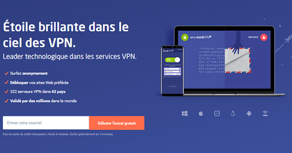 Avis Astrill VPN